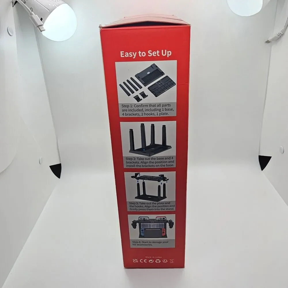 Nintendo Switch Games Station with a controller charger Kytok Brand